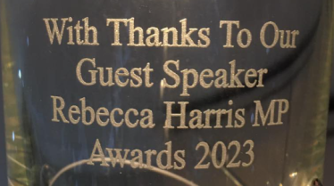 Rebecca Harris MP Speaks at Cornelius Vermuyden School