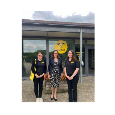 Rebecca at Dogs Trust Centre