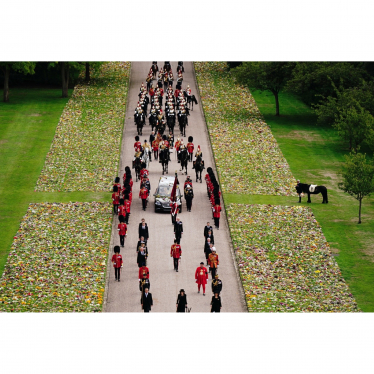 HM Queen Elizabeth II Procession