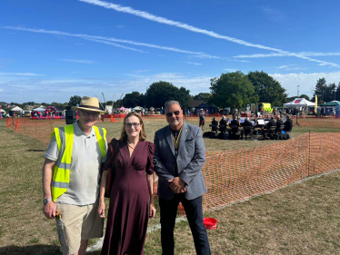 Rebecca at the event