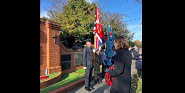 Rebecca on Remembrance Sunday