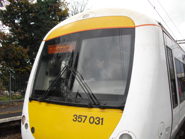 Rebecca drives train