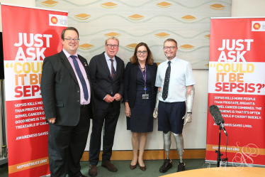 Mike Wood MP, Harry Redknapp, Rebecca Harris MP, Lord Mackinlay