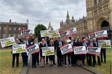 Conservatives protest the job tax