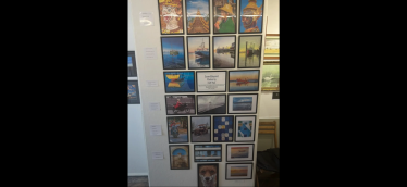 Photographs on display