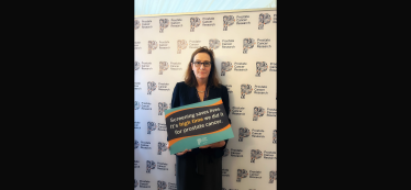 Rebecca at the event