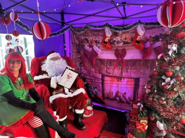 Father Christmas' grotto