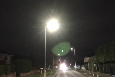 Rebecca Harris actions new LED street lights on Canvey Island