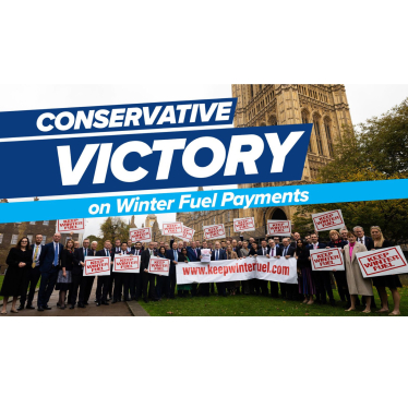 Conservative MPs protest winter fuel cut