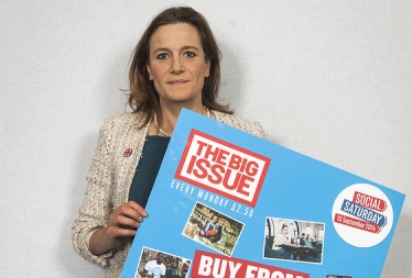 Rebecca supports Social Saturday campaign 