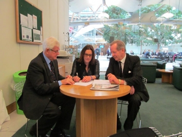 Rebecca meeting with Cllr Finch & Cllr Bass